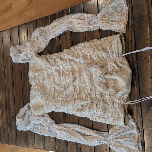 Michael Costello X Revolve Isadora Lace Mini Dress - Picture 3 of 11